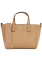 Bolso Beige Tote TH Soft Con Inscripción Tommy Hilfiger de Tommy Hilfiger