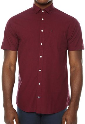 Camisa Violeta-Negro Tommy Hilfiger