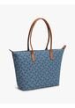 Bolso Azul Tote En Tejido Denim Con Logo Tommy Hilfiger de Tommy Hilfiger