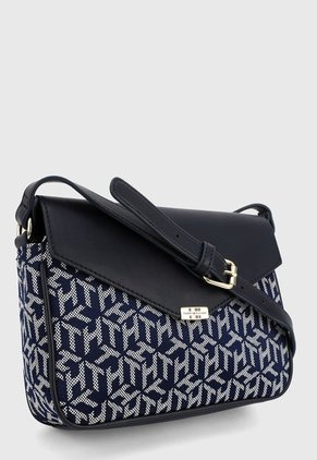 Bolso Azul-Blanco Tommy Hilfiger