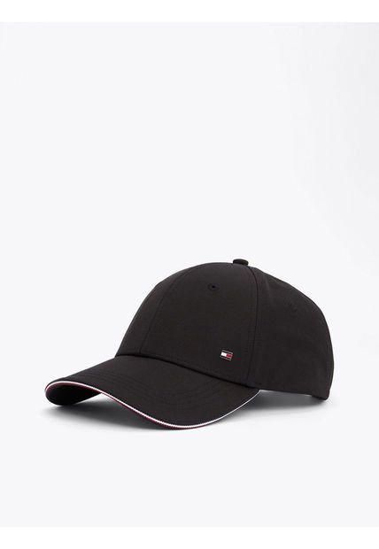 Gorra Negra De Béisbol Corporate Con Logo Tommy Hilfiger