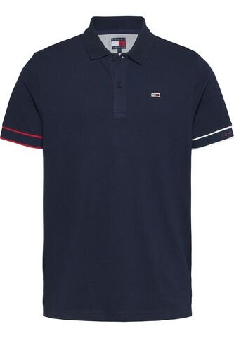 Polo Multicolor De Corte Slim Con Logo Tommy Jeans Tommy Hilfiger