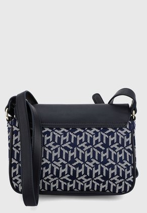 Bolso Azul-Blanco Tommy Hilfiger