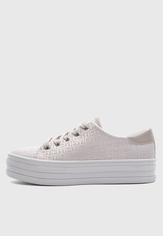 Tenis Casual TOMMY HILFIGER Bazlie Beige Tommy Hilfiger