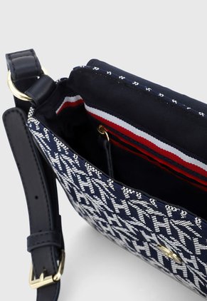 Bolso Azul-Blanco Tommy Hilfiger