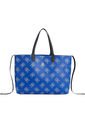 Bolso Tote Iconic Con Monogramas Th Mujer Azul Tommy Hilfiger de Tommy Hilfiger