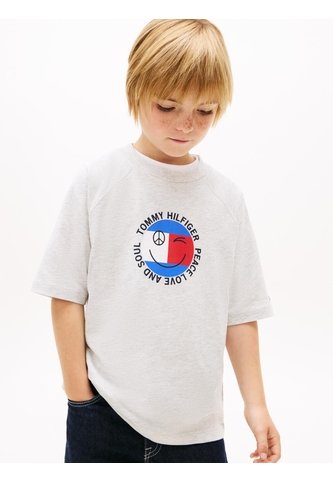 Camiseta Con Para Niño Logo Gráfico Tommy Hilfiger Tommy Hilfiger