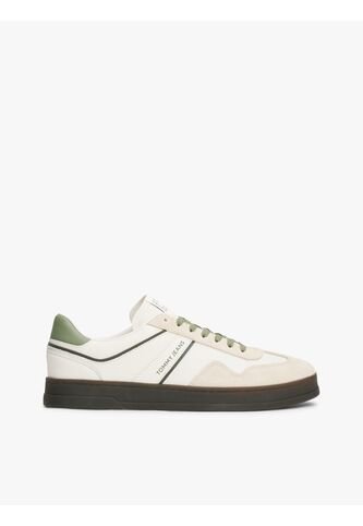 Tenis Blanco The Greenwich De Texturas Mixtas Tommy Hilfiger Tommy Hilfiger
