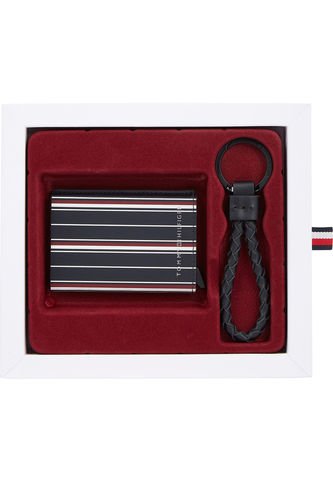 Conjunto Multicolor De Regalo Con Llavero Y Billetera De Cuero Tommy Hilfiger Tommy Hilfiger