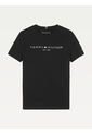 Camiseta Niño Negra Essential De Algodón Tommy Hilfiger de Tommy Hilfiger
