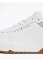 Tenis Blanco De Baloncesto Con Texturas Mixtas Tommy Hilfiger de Tommy Hilfiger