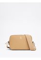 Bolso Beige Cruzado TH Soft Con Insignia Tommy Hilfiger de Tommy Hilfiger