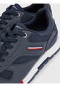 Tenis De Running Signature Retro Hombre Azul Tommy Hilfiger de Tommy Hilfiger