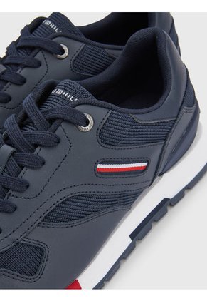 Tenis De Running Signature Retro Hombre Azul Tommy Hilfiger