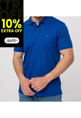 Polo Azul 1985 De Corte Regular Tommy Hilfiger Tommy Hilfiger