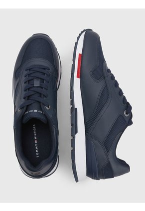Tenis De Running Signature Retro Hombre Azul Tommy Hilfiger