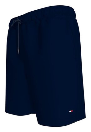 Pantaloneta Azul De Baño De Nailon Y Cordón Ajustable Tommy Hilfiger