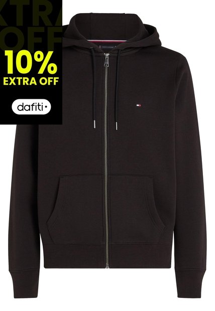 Saco Negro Con Gorro Y Cierre De Cremallera Tommy Hilfiger