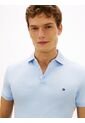 Polo Celeste Slim Con Acabado Tipped Tommy Hilfiger de Tommy Hilfiger