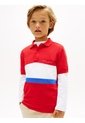 Polo Rojo De Algodón Con Diseño Moderno Para Niños Tommy Hilfiger de Tommy Hilfiger