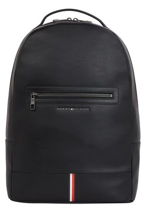 Morral Con Logo Metálico Signature Hombre Negro Tommy Hilfiger
