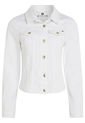Chaqueta Vaquera Blanca De Corte Slim Mujer Blanco Tommy Hilfiger de Tommy Hilfiger