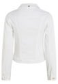 Chaqueta Vaquera Blanca De Corte Slim Mujer Blanco Tommy Hilfiger de Tommy Hilfiger