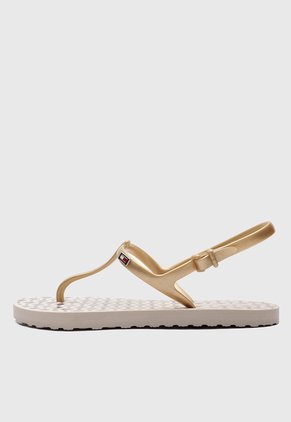 Sandalias Planas TOMMY HILFIGER Dorado