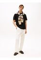 Camiseta Negra Essential De Corte Regular Tommy Hilfiger de Tommy Hilfiger