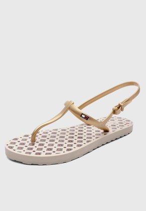 Sandalias Planas TOMMY HILFIGER Dorado