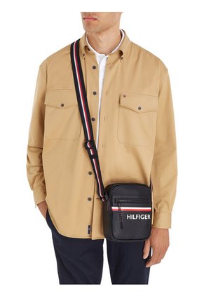 Bolso Bolso Pequeño Con Logo Hombre Negro Tommy Hilfiger