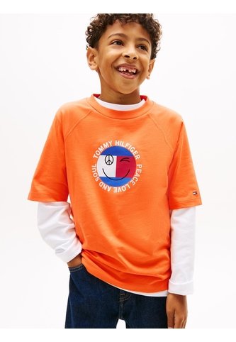 Camiseta Con Para Niño Logo Gráfico Tommy Hilfiger Tommy Hilfiger