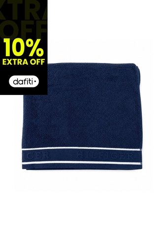 Toalla Multicolor De Baño Con Rayas Tommy Hilfiger Tommy Hilfiger