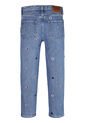 Jeans Azul Niño Cónicos Con Efecto Desteñido Y Logo Tommy Hilfiger de Tommy Hilfiger