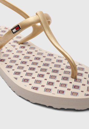 Sandalias Planas TOMMY HILFIGER Dorado