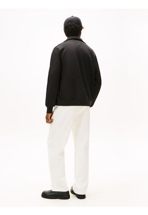 Chaqueta Negra Moderna Con Logo Tommy Hilfiger