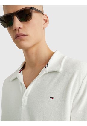 Polo De Playa Hombre Blanco Tommy Hilfiger