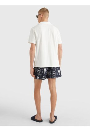 Polo De Playa Hombre Blanco Tommy Hilfiger