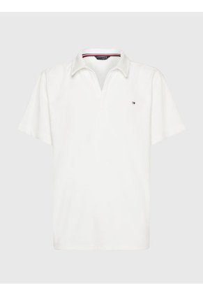 Polo De Playa Hombre Blanco Tommy Hilfiger