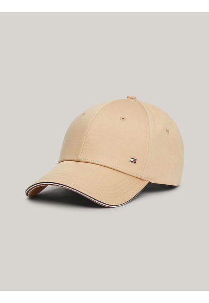 Gorra Beige De Béisbol Corporate Con Seis Paneles Tommy Hilfiger