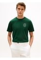 Camiseta Verde Con Logo Gráfico Redondo Tommy Hilfiger de Tommy Hilfiger