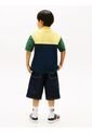 Polo Multicolor Con Diseño Colorblock Con Logo Monotipo Tommy Hilfiger de Tommy Hilfiger