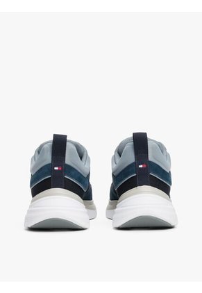 Tenis Azul Modern De Running Con Texturas Tommy Hilfiger