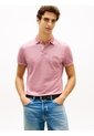 Polo Rojo Oxford Two Tone De Corte Regular Tommy Hilfiger de Tommy Hilfiger