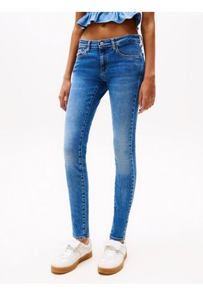 Jeans Azul Sophie De Tallebajo Y Corte Skinny Tommy Jeans