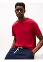 Camiseta Roja De Cuello Redondo Tommy Hilfiger de Tommy Hilfiger