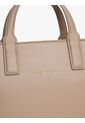 Bolso Beige Tote Con Correa Cruzada Textil Tommy Hilfiger de Tommy Hilfiger