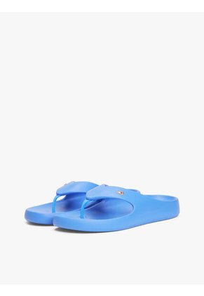 Sandalias Azul Anatómicas Con Logo Esmaltado Tommy Hilfiger