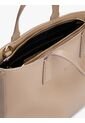 Bolso Beige Tote Con Correa Cruzada Textil Tommy Hilfiger de Tommy Hilfiger