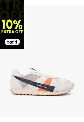 Tenis Blanco Retro Runner Archive Open Mesh Tommy Hilfiger Tommy Hilfiger